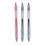 Stylo Gel rétractable à séchage rapide, 0.5MM, pour-Rouge 2