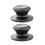 Ensemble de 2 couvercles en Silicone, poignée confortable, outil 1