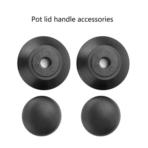 Ensemble de 2 couvercles en Silicone, poignée confortable, outil 1