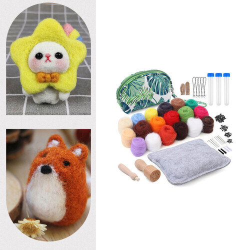 Needling Felting Kits Needle Felt Kits Handmade-Combination 2 2
