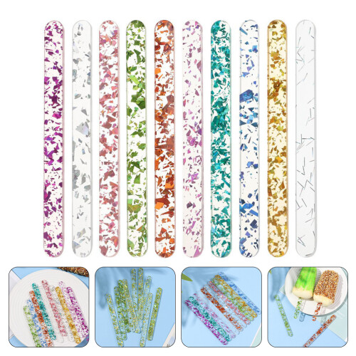 25Ud Acrílicos Reutilizables Para DIY Colores 2