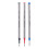 10Pcs Replacement Ballpoint Pen Refills-Black 0.5 Spiral style 2