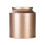 Round Kitchen Canister Empty Tinplate Tea Storage-Gold 1