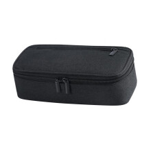 Student Pencil Bag Pencil Case Large Capacity Pen Bag For-Black