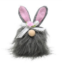 Plushie Konijn Pasen Konijn Gnome Handgemaakte Paasdecoratie
