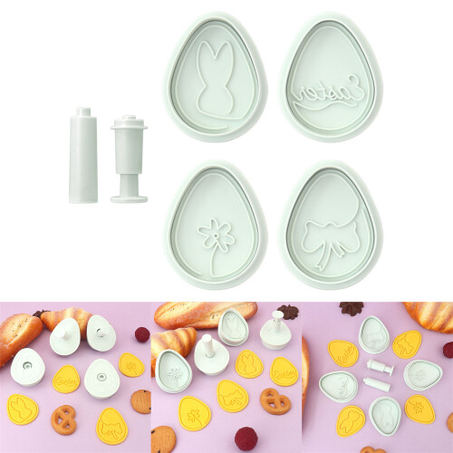 Cookie Molds Kitchen Supplies Easters Eggs Shape Cookie Cutters 1