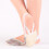 1 Paar Ballet Voorvoet Pailletten Elastisch Halfzool S 4