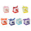 50Pcs Square Candy Boxes Multipurposes Organization Holder-Pink 2