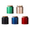 Round Kitchen Canister Empty Tinplate Tea Storage-Gold 2