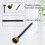Versatile Mounting Hardware, Hardened Nails With Brass Heads For Heavy Duty Projects, Comes With A Practical Plastic Storage Box 6