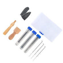 Wolvilt voor beginners DIY naaldviltpakketten-Combinatie 2