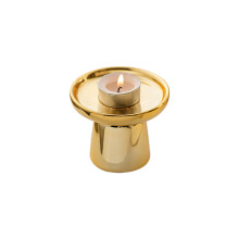 Decorative Candle Holder Candle Stand Handheld Candle-gold