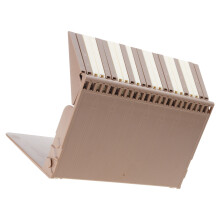 Multifunctional Book End Piano Key Book Stoppers Gradient-brown