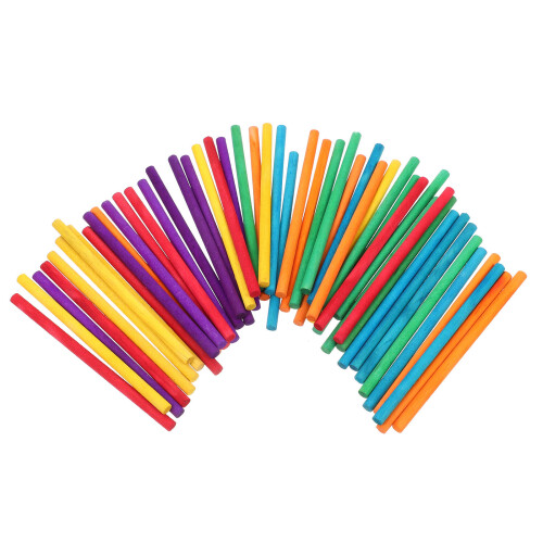 500Pièces Bâtons En Pour Glace Colorés 2