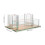 Crystal Microfoonstatief 24X14X9,5 Cm 2