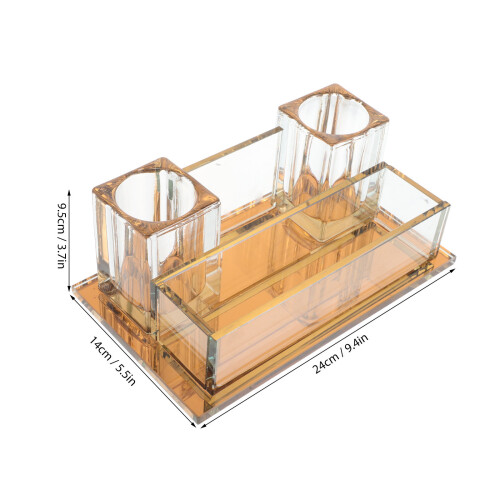Crystal Microfoonstatief 24X14X9,5 Cm 2