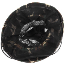 1pc Sun Protection Wide Brim Hat with Insect Net for Outdoor Fishing