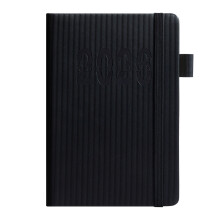 Carnet de notes professionnel 2026, planificateur de jour,-Noir