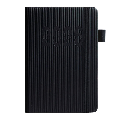 Carnet de notes professionnel 2026, planificateur de jour,-Noir