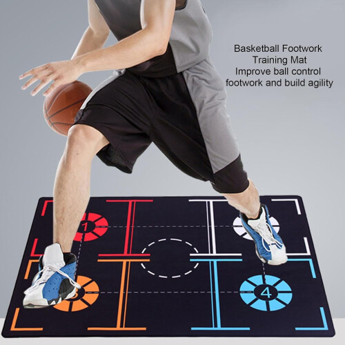 Basketballfootkick mat, nonslip rubber, improves speed, quiet 1