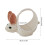 Rabbit Storage Basket Candy Storage Container Decorative Florals 2