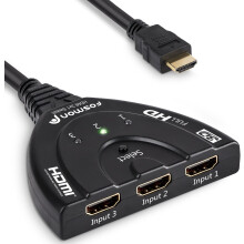 Switch HDMI cu 3 porturi, soluție inovatoare de transmisie de mare viteză pentru o gestionare fără probleme a dispozitivelor HDMI