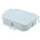 Boîte À Snacks En Silicone Bleu Boîte Repas Bento Réutilisable 2