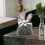 Easter Display Rabbit Gnome Doll Gift Holiday Rabbit Sculpture 4
