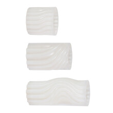 Moule à bougie cylindrique 3D en Silicone, moule à savon DIY,-B