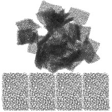60Pcs Black Sponge Filter Mat for Water Dispensers and Pets' Fountains