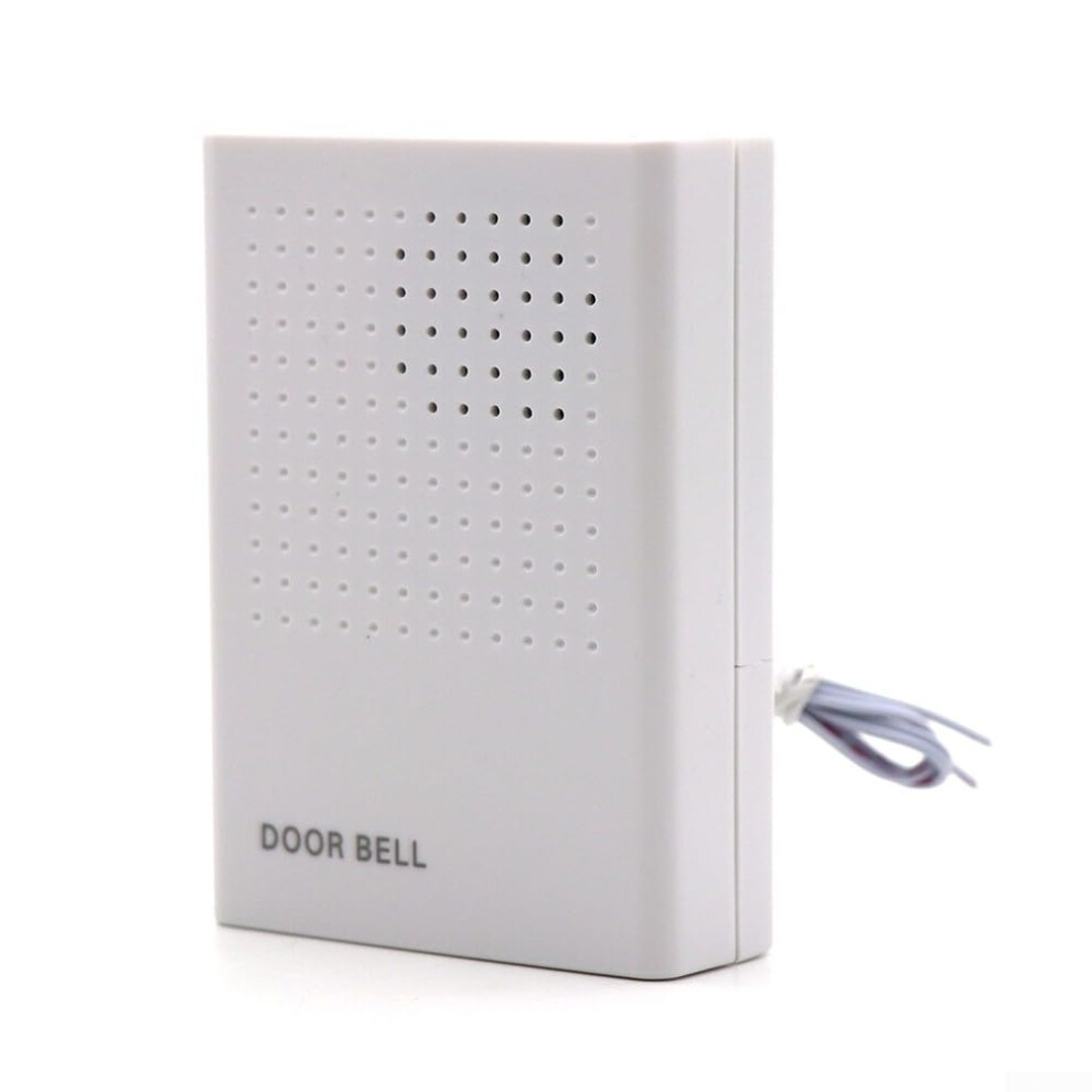 Electronic Doorbell Wired Door Speaker Abs Plastic 12V Chime Access Control System Compatible 9001264167363