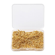 300Stk Eisenanhänger Goldfarbig DIY Zubehör Für Dekorationen