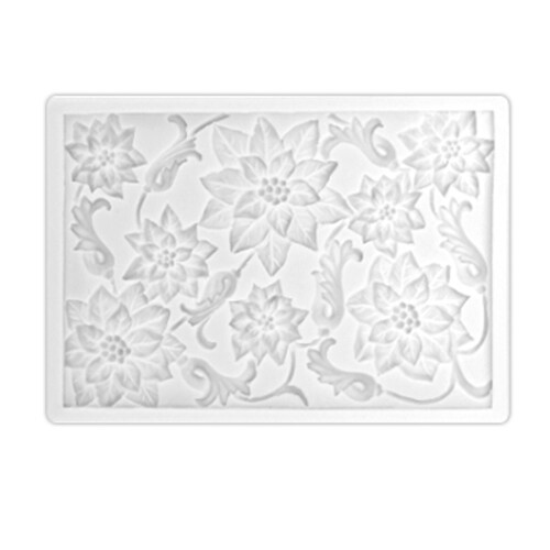 Flower Leaf Pattern Silicone Mold Kitchen Baking-flower board