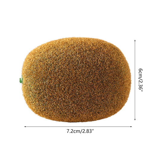 5Pcs Realistic Kiwifruit Decor Simulation Fruit Ornament for 2