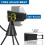 1Pc USB Powered Selfie Fill Light with Tripod Black Durable Materials 7
