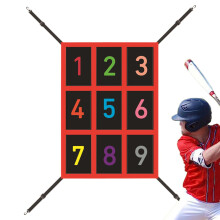 Destiny for Baseball Net Pitching Target Training Aid With Numbered Attack Zone Adjustable Ballido Target