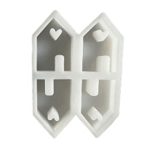Hausform Gussform Harzformen Backformen Sternhaus-Haus 1