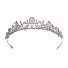 Kristallen Bruiloft Tiara's voor Vrouwen Koningin Kronen-B