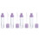 10Pcs Empty Lip Balm Containers With Wand For Lip Gloss 3