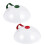 2Pièces Couvre- PP Protection Hygiénique Colorée 5