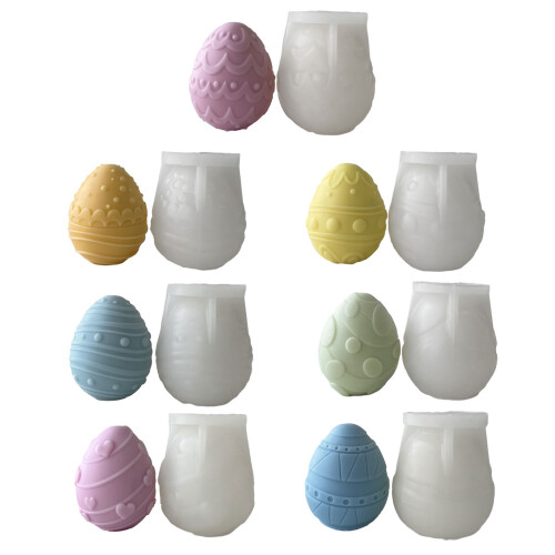 Easter Candle Silicone Mold for Candle Soap Easter Party-919 1