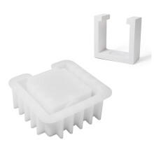 Moules en Silicone en résine époxy pour la fabrication-Carré 1