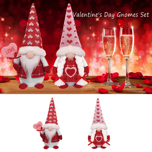 Figurine d'amour créative, Gnomes de la saint-valentin,-hommes 2