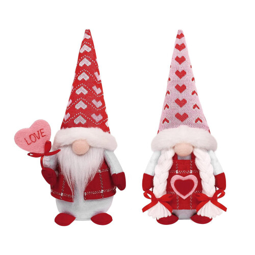 Figurine d'amour créative, Gnomes de la saint-valentin,-hommes 1