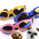 5Pièces Lunettes De Animaux Ajustables Protection Uv Pliable 8