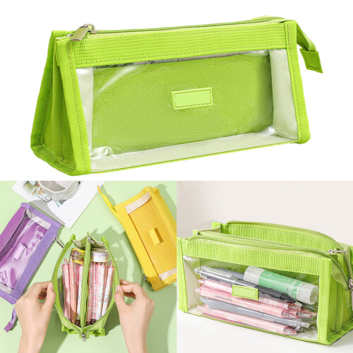 Bleistiftbeutel mit hoher Kapazität, Marker-Organizer,-Grün 1