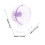 1Set Ruota Corsa Hamster PVC Viola Animali 2
