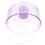 1Set Ruota Corsa Hamster PVC Viola Animali 11