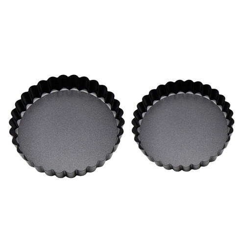 Set mit 6 Mini-Backformen, geriffelte Antihaft-Formen,-1 1