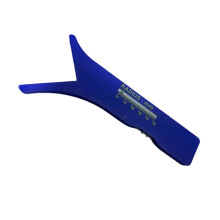 Professionelles Radiusmesslineal, gleitendes-Blau